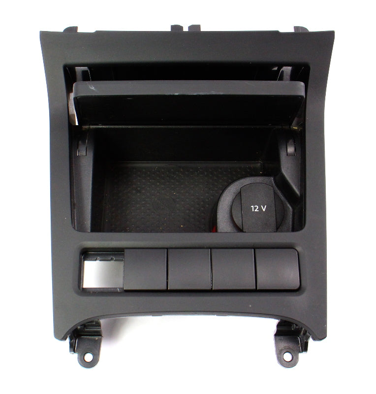 Lower Console Cubby & Outlet 10-14 VW Jetta Sportwagen Golf MK6 - 5K0 857 961 A