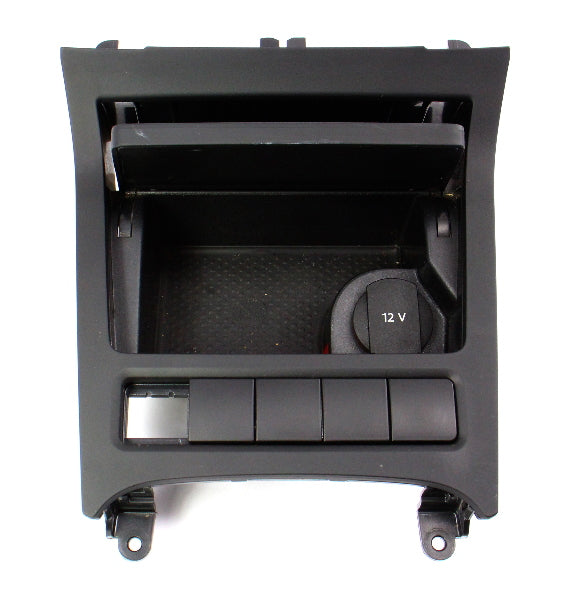 Lower Console Cubby & Outlet 10-14 VW Jetta Sportwagen Golf MK6 - 5K0 857 961 A