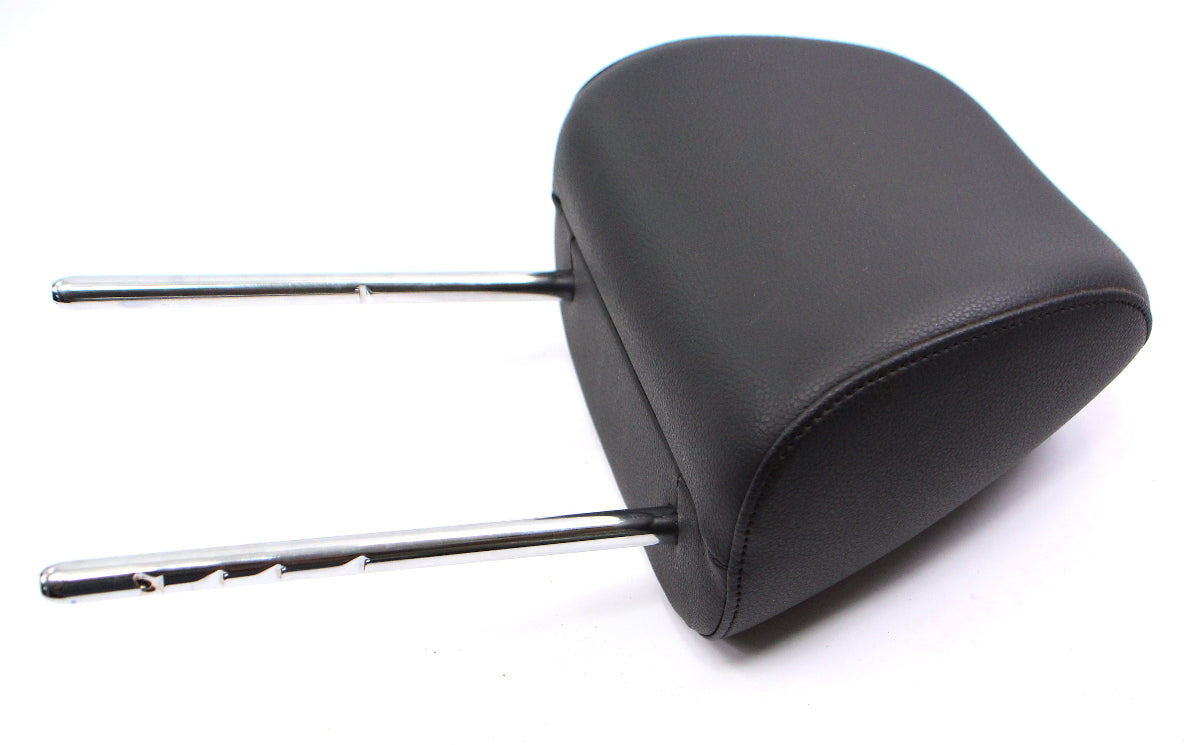 Front Seat Headrest 10-14 VW Jetta Sportwagen Golf MK6 Titan Black Leatherette