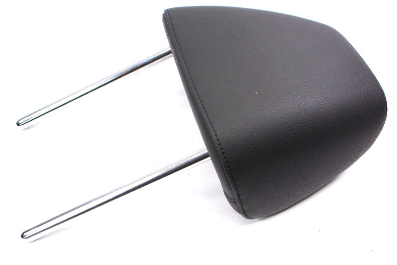 Front Seat Headrest 10-14 VW Jetta Sportwagen Golf MK6 Titan Black Leatherette