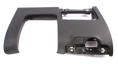 Lower Dash Panel Cover Trim 11-18 VW Jetta MK6 - Titan Black - 5C7 858 365 B