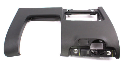 Lower Dash Panel Cover Trim 11-18 VW Jetta MK6 - Titan Black - 5C7 858 365 B
