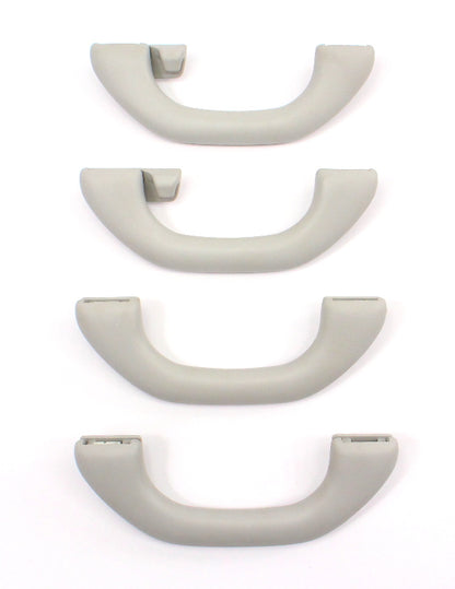 Interior Ceiling Upper Grab Handle Set 11-18 VW Jetta MK6 Grey - 5C6 857 607 / C