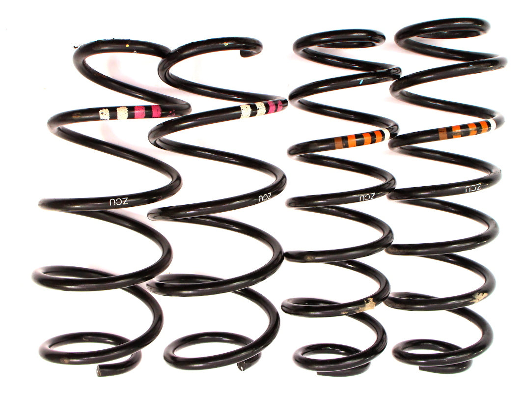 Stock Suspension Coil Springs Set 09-14 VW Jetta Sportwagen MK5 Mk6 - Genuine