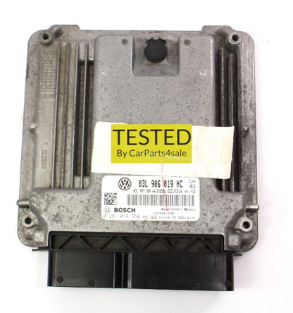 Engine Computer Module ECU 13-14 VW Jetta Golf MK6 TDI Diesel - 03L 906 019 HC -