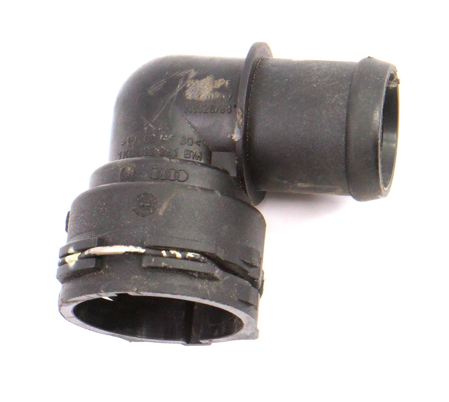 Lower Coolant Flange 09-14 VW Jetta Golf MK5 MK6 TDI CJAA CBEA - 1K0 122 291 BM