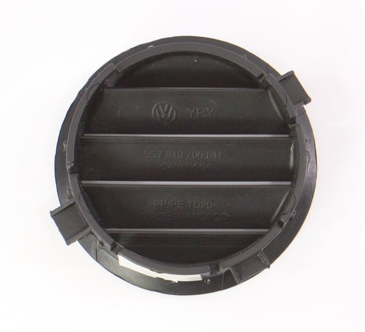 RH Small Round Dash Defrost Defog Upper Vent 11-18 VW Jetta MK6 - 5C7 819 706