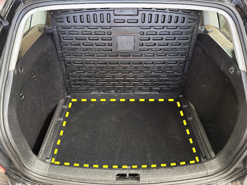 Lower Trunk Hatch Floor Carpet Mat 09-14 Jetta Sportwagen MK5 Mk6 - 1K9 863 433