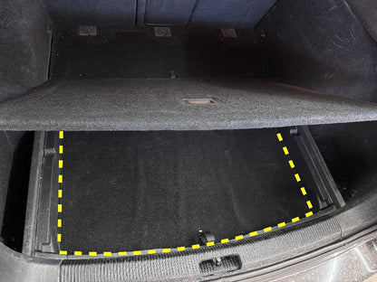 Lower Trunk Hatch Floor Carpet Mat 09-14 Jetta Sportwagen MK5 Mk6 - 1K9 863 433