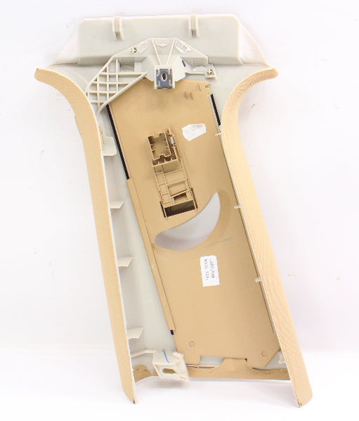 RH B Pillar Trim Cover Seat Belt Slider 05-10 VW Jetta MK5 Beige - 1K5 867 244 F