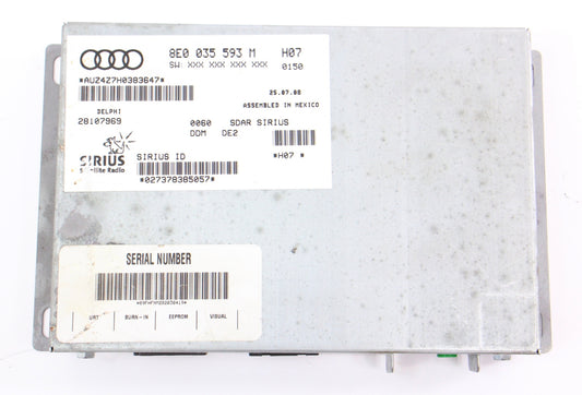 Sirius XM Radio Tuner Module VW Rabbit MK5 Passat Audi A3 A4 A6 ~ 8E0 035 593 M