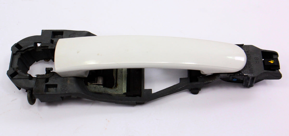Exterior Door Handle 98-05 VW Passat B5 Jetta Golf MK4 LB9A White 3B0 837 885 6
