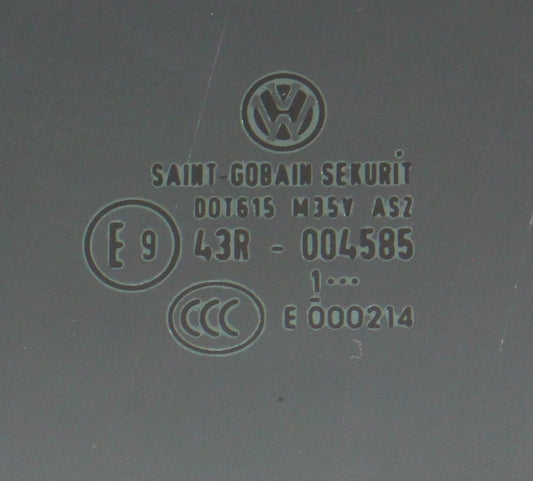 Driver Front Side Window Exterior Door Glass 11-18 VW Jetta Sedan MK6 Tinted