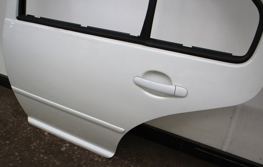 LH Rear Exterior Door Shell 99-05 VW Jetta MK4 4DR LA9B Cool White
