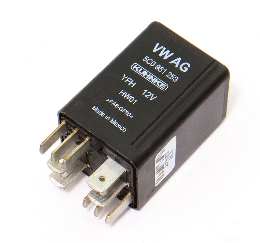 Relay 499 11-18 VW Jetta Golf MK6 Beetle Passat - Genuine - 5C0 951 253