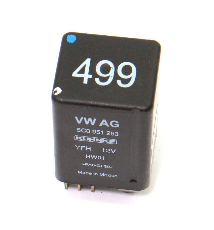 Relay 499 11-18 VW Jetta Golf MK6 Beetle Passat - Genuine - 5C0 951 253