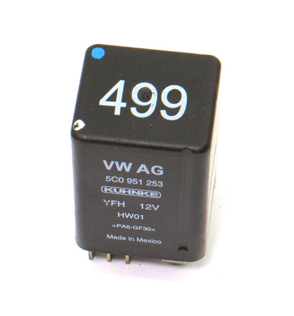 Relay 499 11-18 VW Jetta Golf MK6 Beetle Passat - Genuine - 5C0 951 253