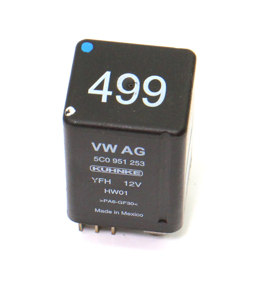Relay 499 11-18 VW Jetta Golf MK6 Beetle Passat - Genuine - 5C0 951 253