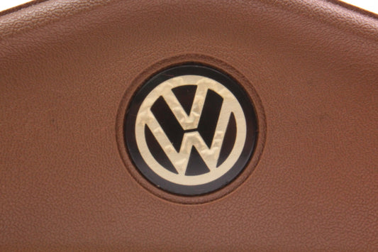 Steering Wheel Center Horn Pad Button 75-80 VW Rabbit Mk1 Brown - 175 419 669 B
