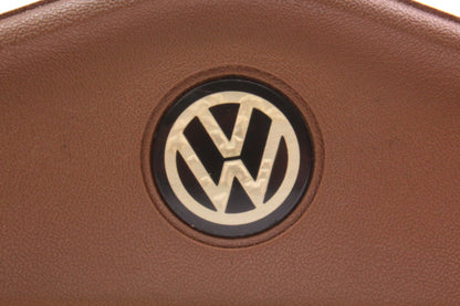 Steering Wheel Center Horn Pad Button 75-80 VW Rabbit Mk1 Brown - 175 419 669 B