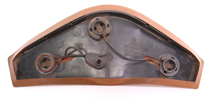 Steering Wheel Center Horn Pad Button 75-80 VW Rabbit Mk1 Brown - 175 419 669 B