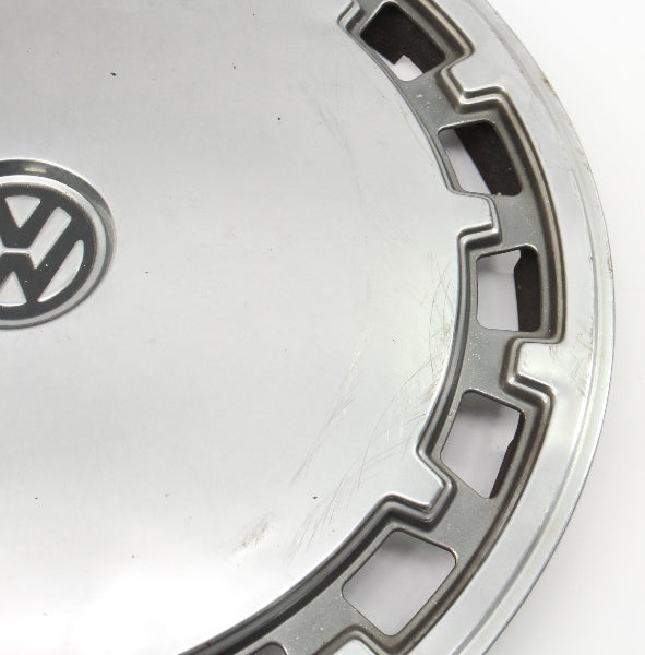Genuine VW Metal 13" Hub Cap Wheel Cover VW Jetta Golf Rabbit Pickup Mk1 MK2