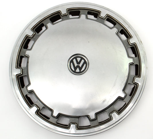 Genuine VW Metal 13" Hub Cap Wheel Cover VW Jetta Golf Rabbit Pickup Mk1 MK2