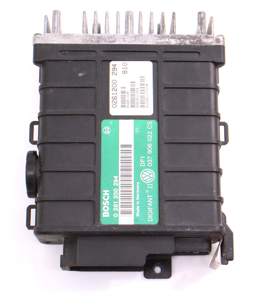 ECU Computer 88-92 VW Jetta Golf GTI MK2 Digifant II - Genuine - 037 906 022 CS