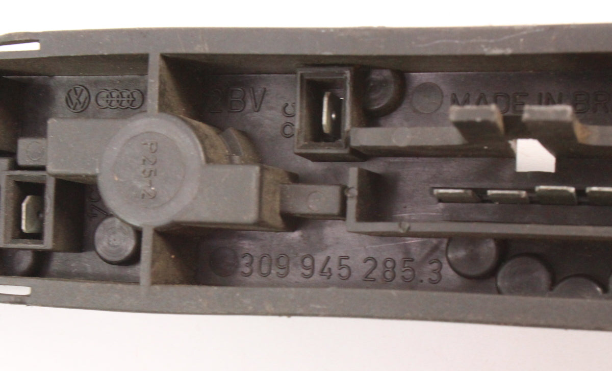 Tail Light Bulb Tray Holder 87-90 VW Fox Wagon - Genuine - 309 945 285 3