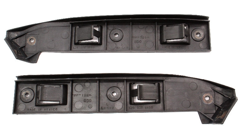 Front Bumper Mount Bracket Pair 99-05 VW Jetta MK4 Genuine - 1J5 807 183 B/184 B