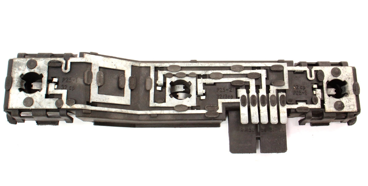 RH Tail Light Bulb Tray Holder 87-90 VW Fox Sedan & Coupe Genuine 307 945 286 3