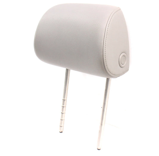 LH Front Seat Headrest Head Rest 05-10 VW Jetta GTI MK5 Art Grey Leather Genuine