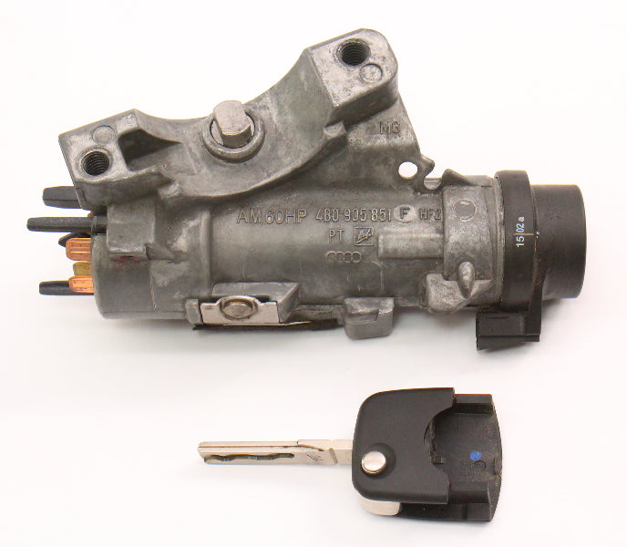 Ignition Housing & Key Audi A4 A6 A8 S8 VW Passat B5 Jetta MK4 - 4B0 905 851 F