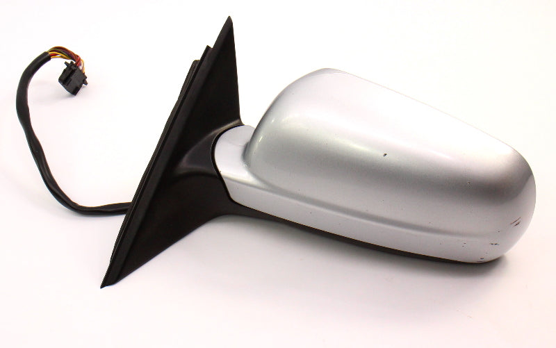 LH Exterior Side View Door Mirror 98-04 VW Passat B5 LA7W Reflex Silver - Genuine