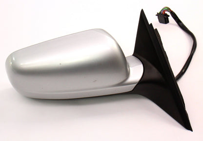 RH Exterior Side View Door Mirror 98-04 VW Passat B5 LB7Z Silver - Genuine