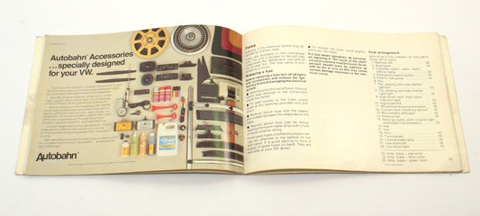 1983 Volkswagen VW Jetta MK1 Owners Manual Book
