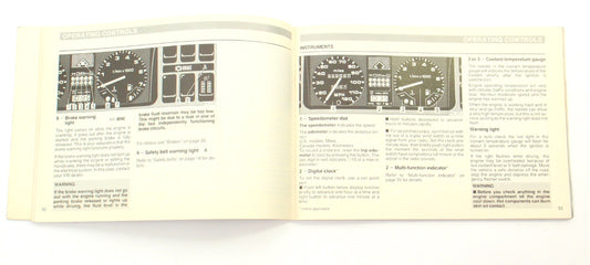 1985 Volkswagen VW Jetta Owners Manual Book MK2 - Genuine