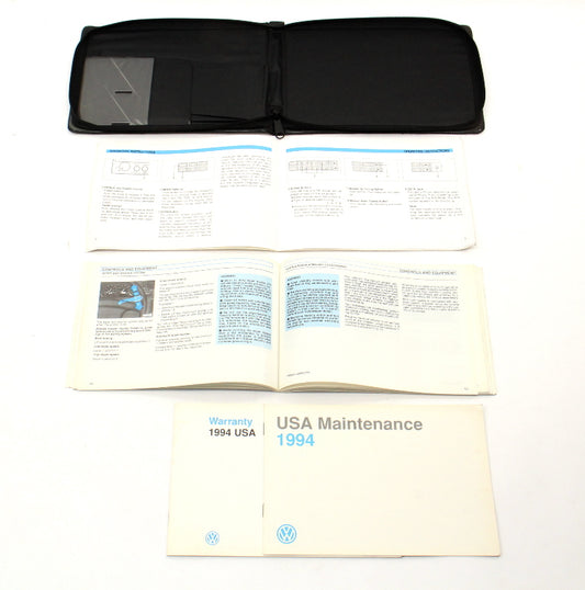 1994 Volkswagen VW Jetta III MK3 Owners Manual Book - Genuine