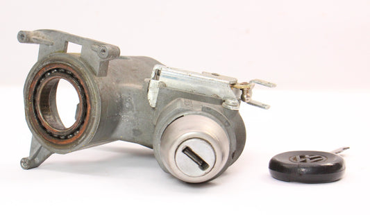 Ignition Housing Collar & Key 89-99 VW Jetta MK2 MK3 AT Genuine ~ 357 905 851 A