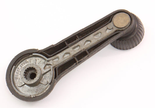 Black Manual Window Crank Handle 75-88 VW Rabbit Cabriolet Scirocco Mk1 Genuine