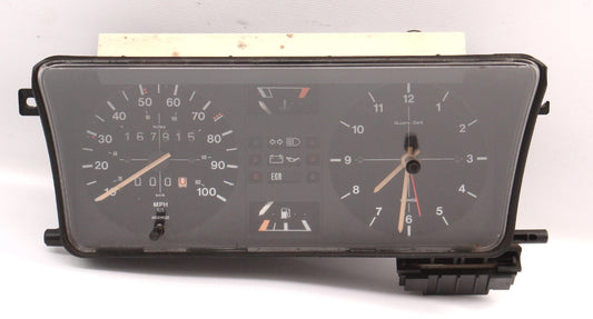 Gauge Instrument Cluster 1977 VW Dasher Speedometer MotoMeter 1575