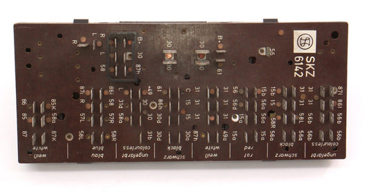 Fuse Box Relay Panel 73-79 Audi Fox - Genuine - 321 941 822