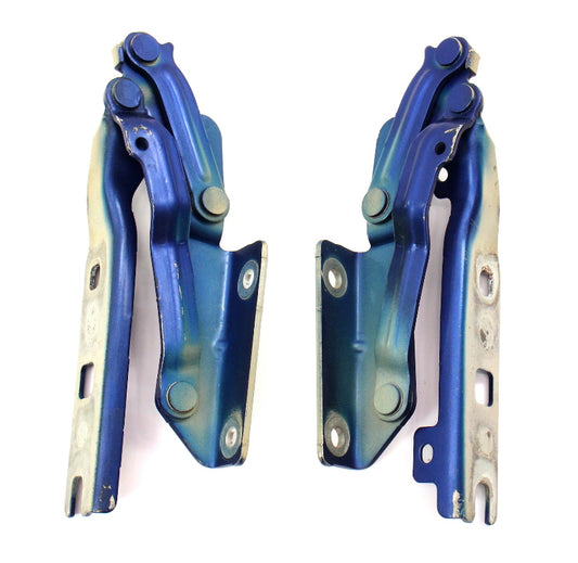 Hood Hinges 05-10 VW Jetta Rabbit GTI MK5 LC5J Blue - 1K0 823 301 C & 302 C