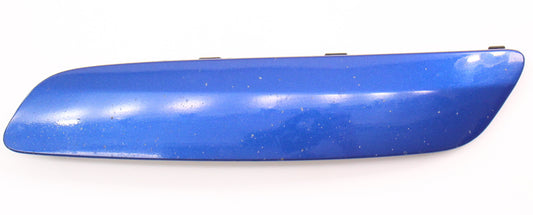 LH Bumper Trim Filler Moulding 05-10 VW Jetta MK5 LC5J Blue 1K0 807 717 B