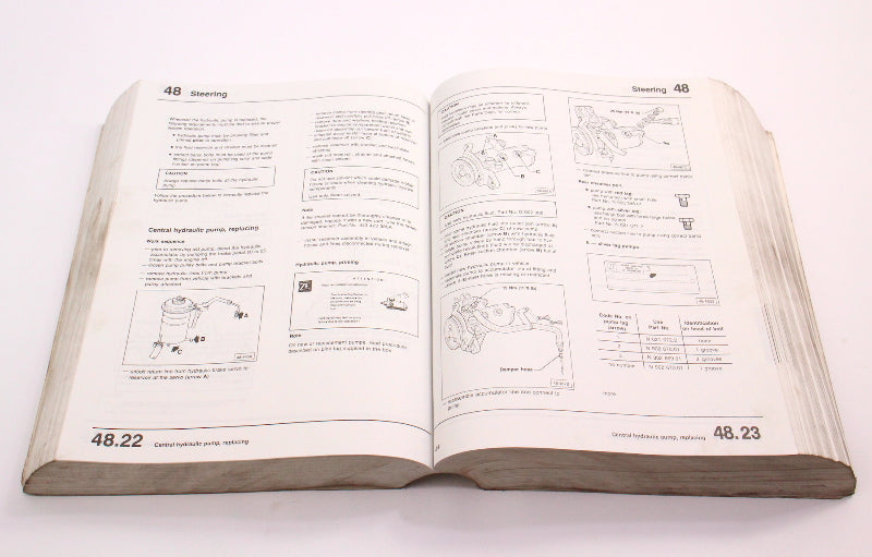 Official Factory Repair Manual Bentley 84-88 Audi 5000S 5000CS - LPV 800 445
