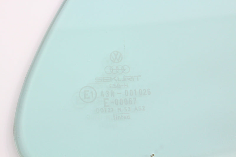 LH Door Vent Quarter Side Window Glass 80-91 VW Vanagon T3 - Genuine