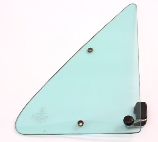 LH Door Vent Quarter Side Window Glass 80-91 VW Vanagon T3 - Genuine