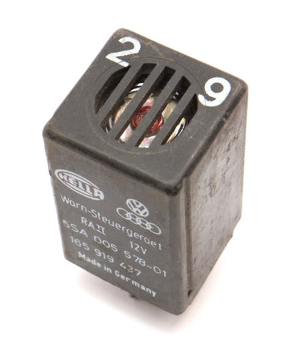 Door Chime Relay 29 85-92 VW Jetta Golf Scirocco Mk2 - Genuine - 165 919 437