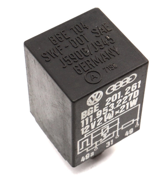 Turn Signal Flasher Relay Audi VW Jetta Golf GTI MK1 MK2 Vanagon ~ 111 953 227 D