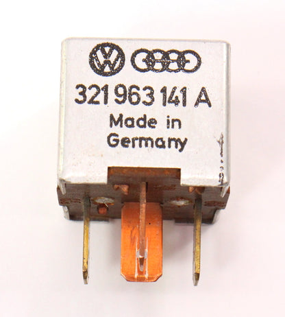 Auxiliary Heater Relay 25 80-91 VW Vanagon T3 - Genuine - 321 963 141 A